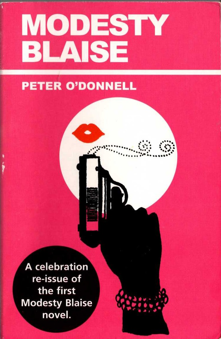 Peter O'Donnell  MODESTY BLAISE front book cover image