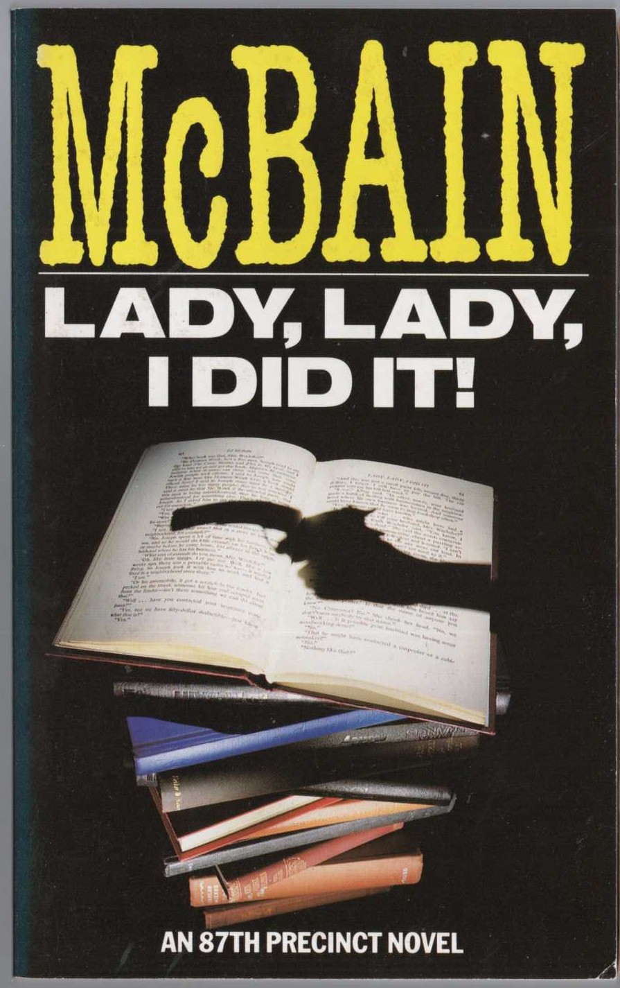Ed McBain  LADY, LADY, I DID IT! front book cover image