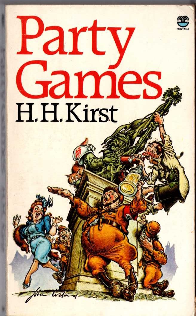 H.H. Kirst  PARTY GAMES front book cover image