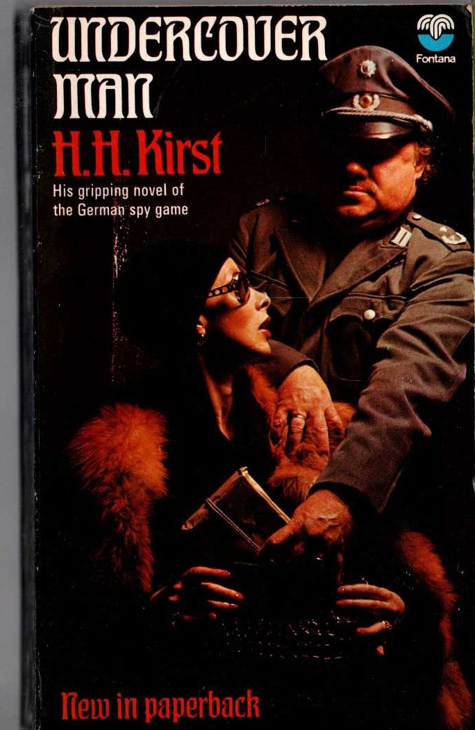 H.H. Kirst  UNDERCOVER MAN front book cover image