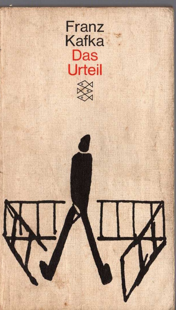 (Franz Kafka German texts) DAS URTEIL front book cover image