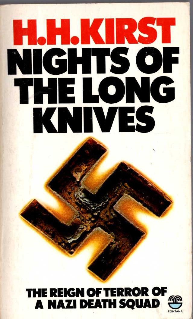 H.H. Kirst  NIGHTS OF THE LONG KNIVES front book cover image