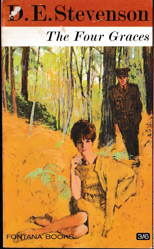 D.E. Stevenson  THE FOUR GRACES front book cover image