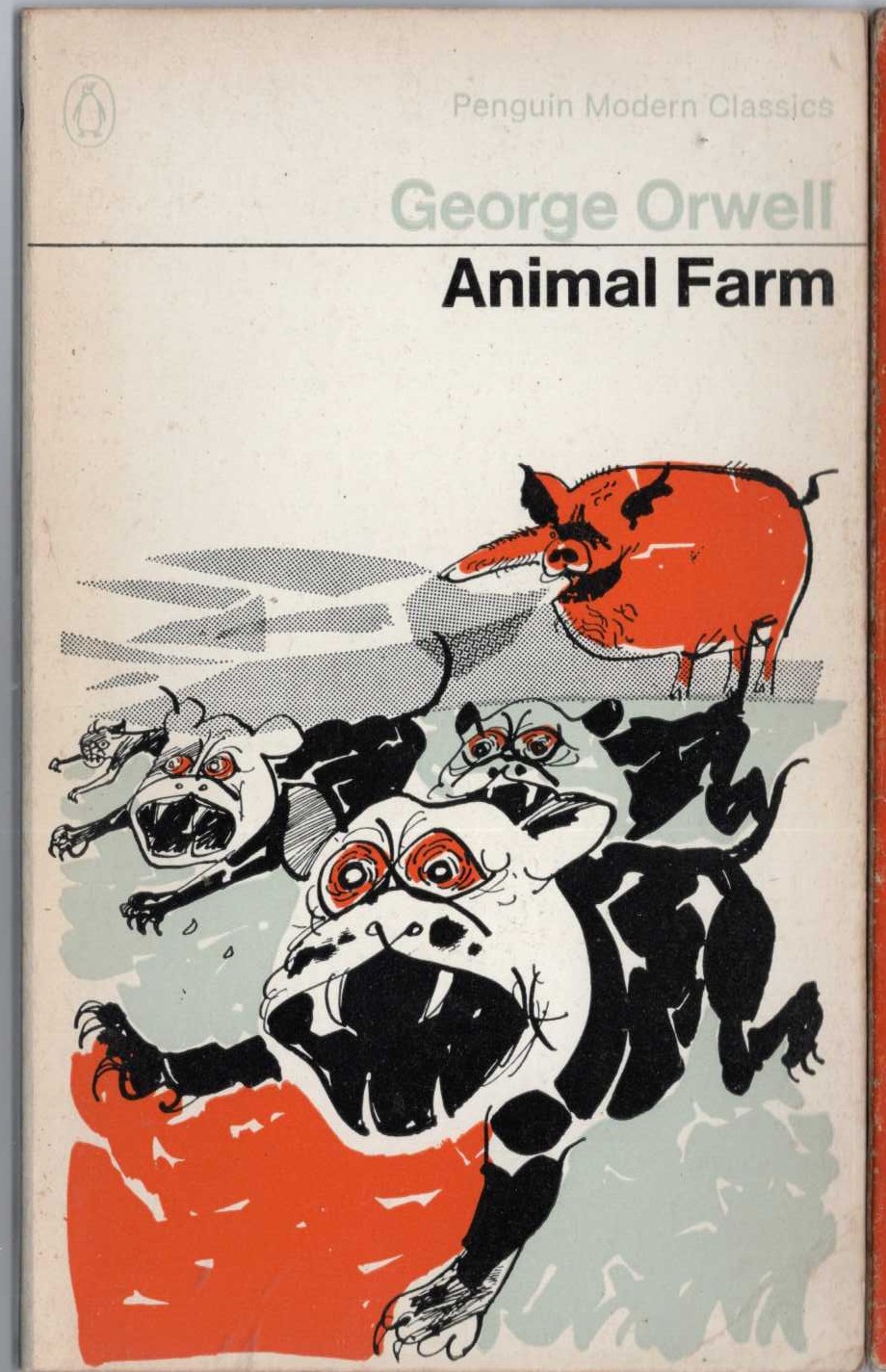 George Orwell  ANIMAL FARM front book cover image
