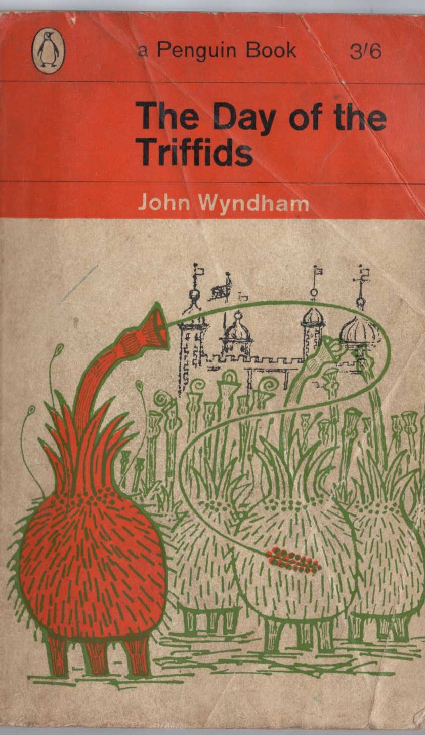 John Wyndham  THE DAY OF THE TRIFFIDS front book cover image
