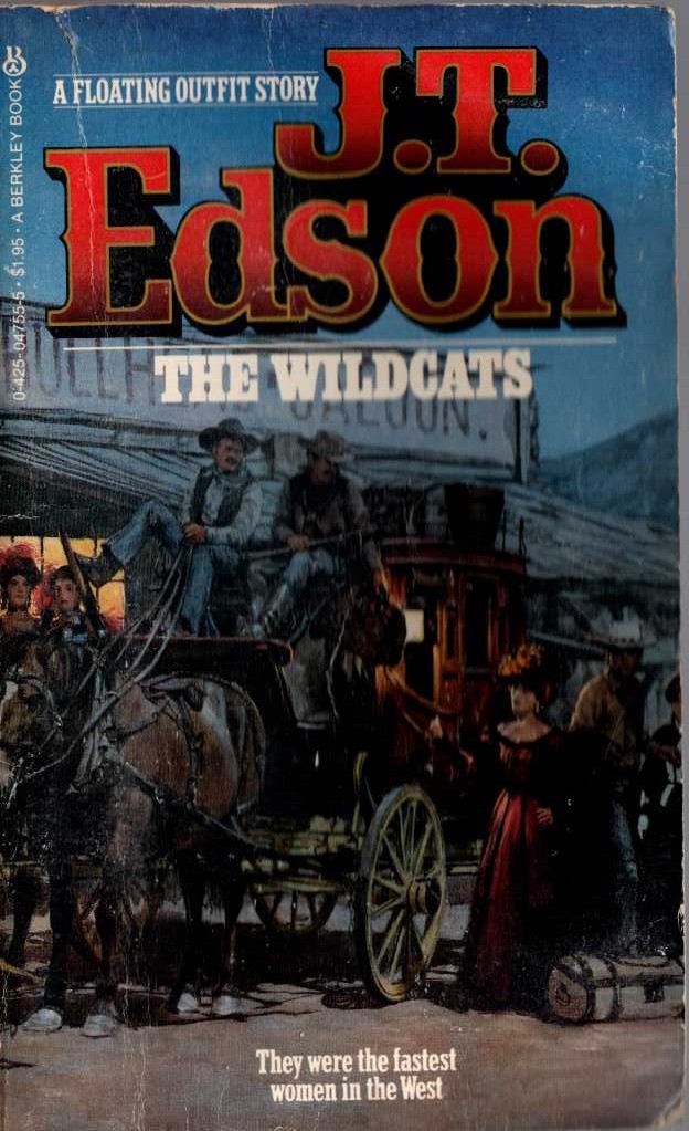 J.T. Edson  THE WILDCATS front book cover image