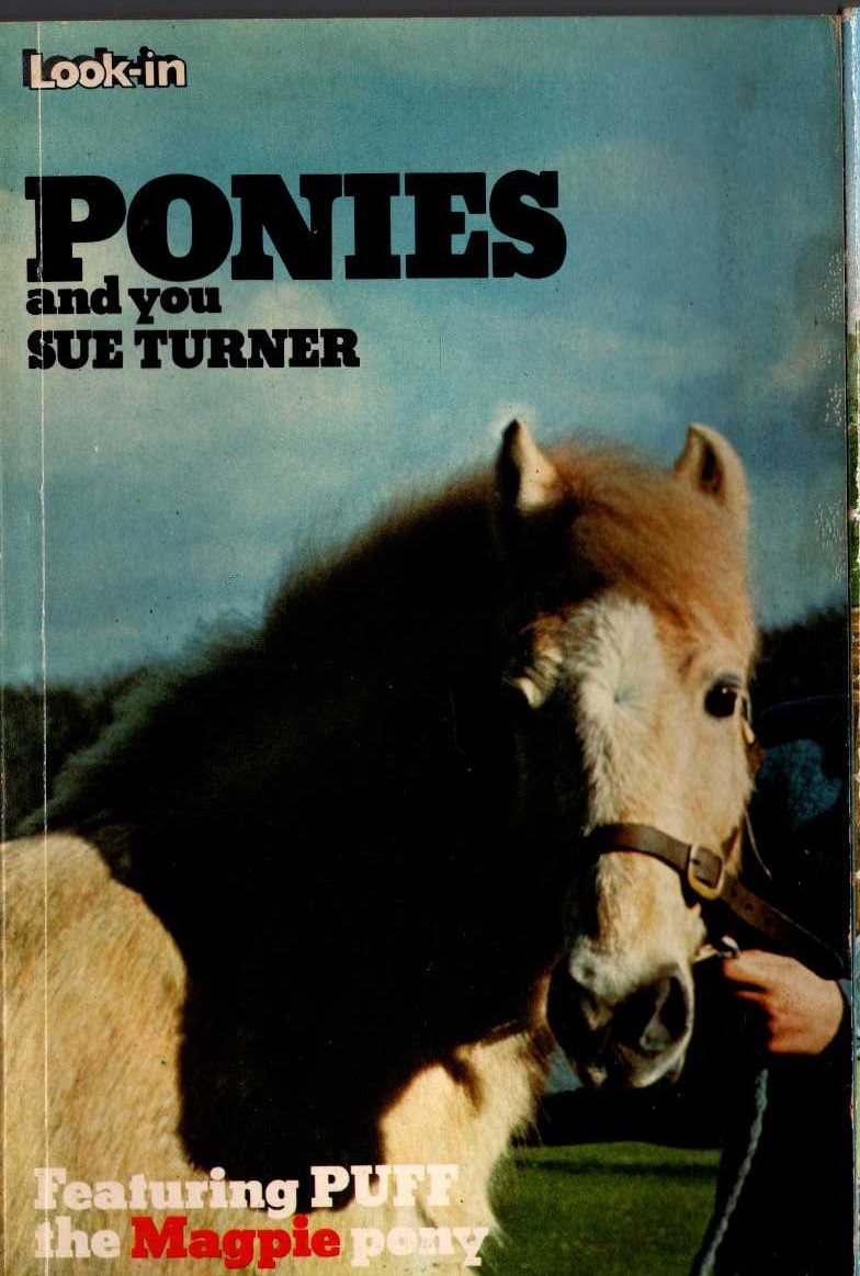 Sue Turner  PONIES AND YOU front book cover image