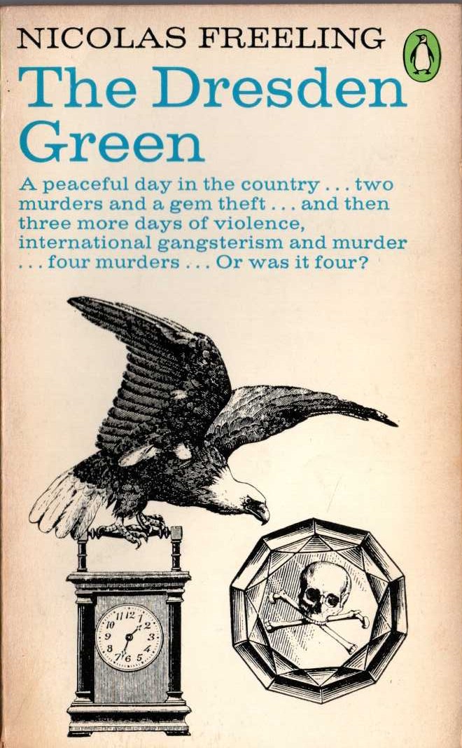 Nicolas Freeling  THE DRESDEN GREEN front book cover image