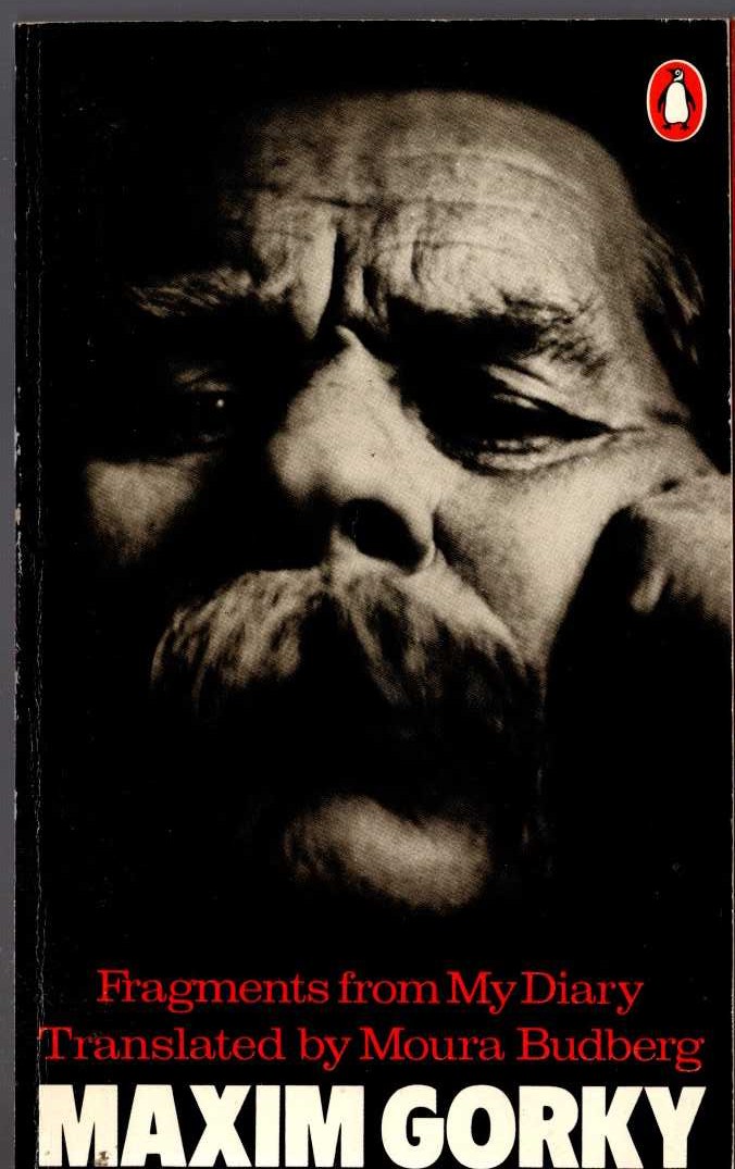 Maxim Gorky  FRAGMENTS FROM MY DIARY front book cover image