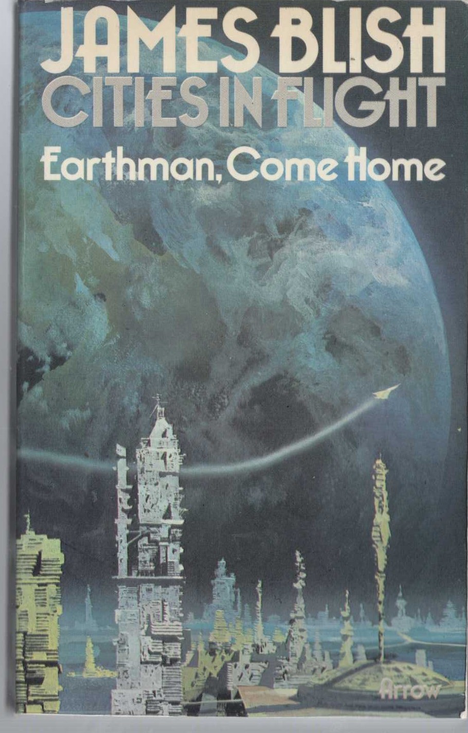 James Blish  EARTHMAN, COME HOME front book cover image