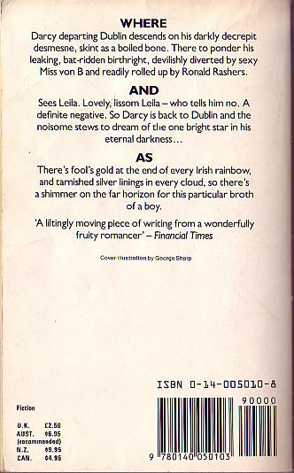 J.P. Donleavy  LEILA magnified rear book cover image