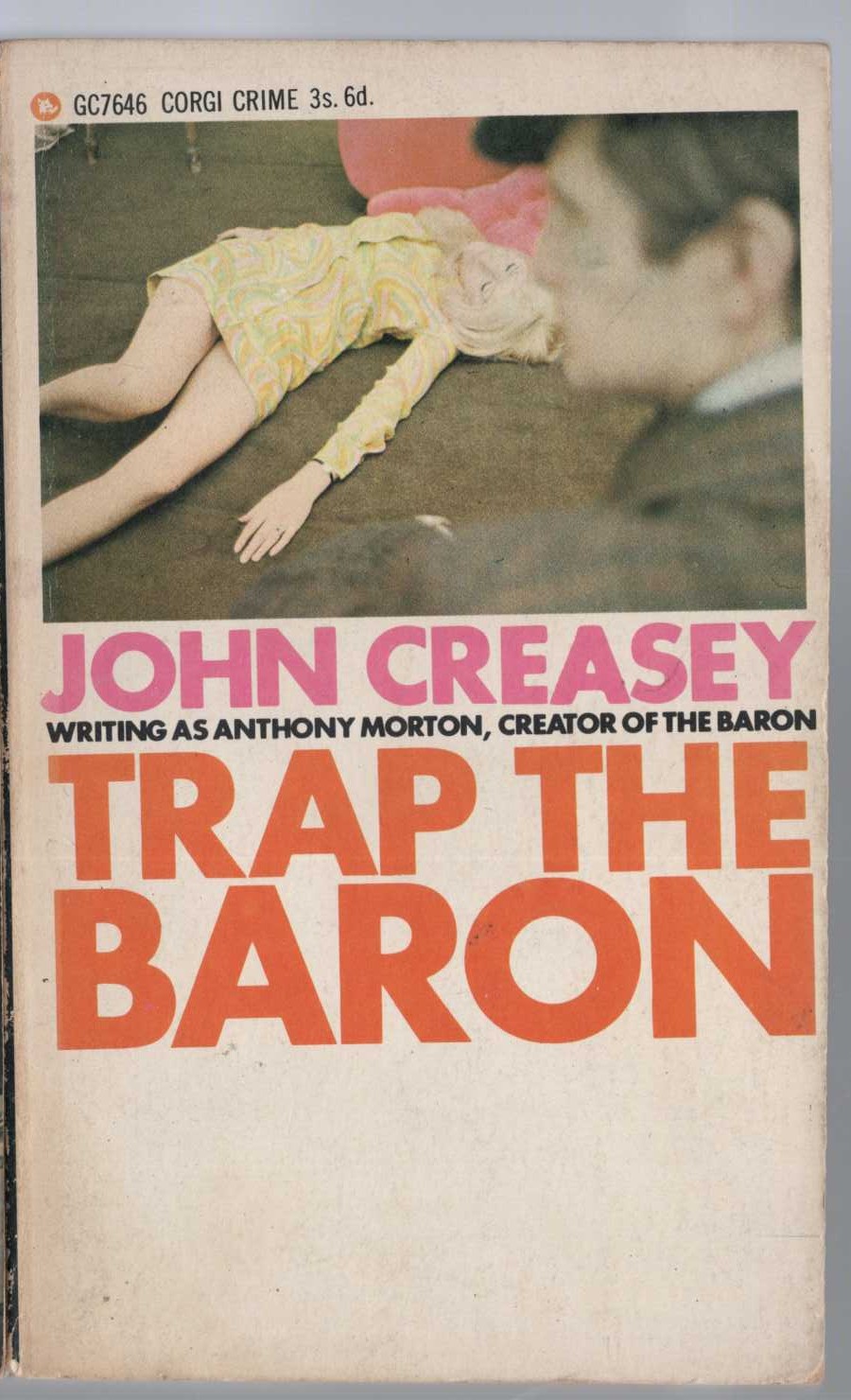 Anthony Morton  TRAP THE BARON front book cover image