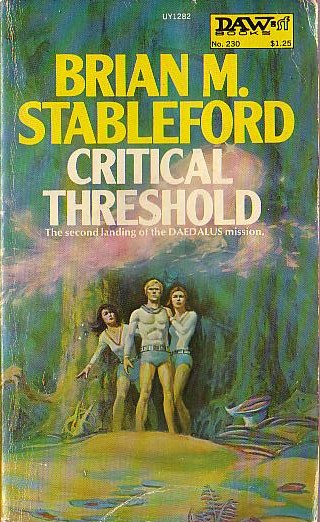 Brian Stableford  CRITICAL THRESHOLD front book cover image