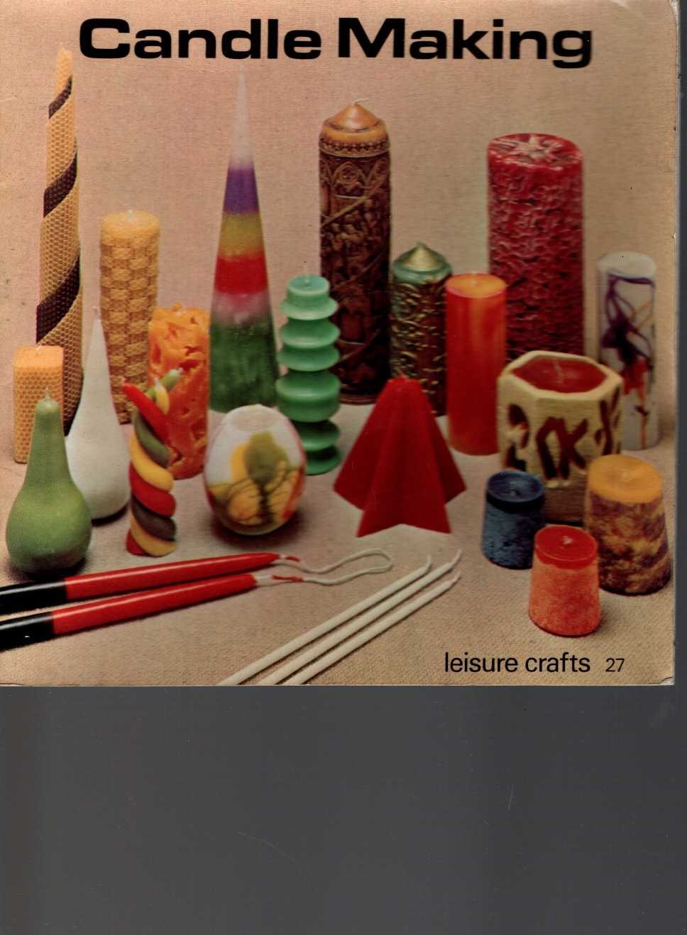 CANDLE MAKING Anonymous front book cover image