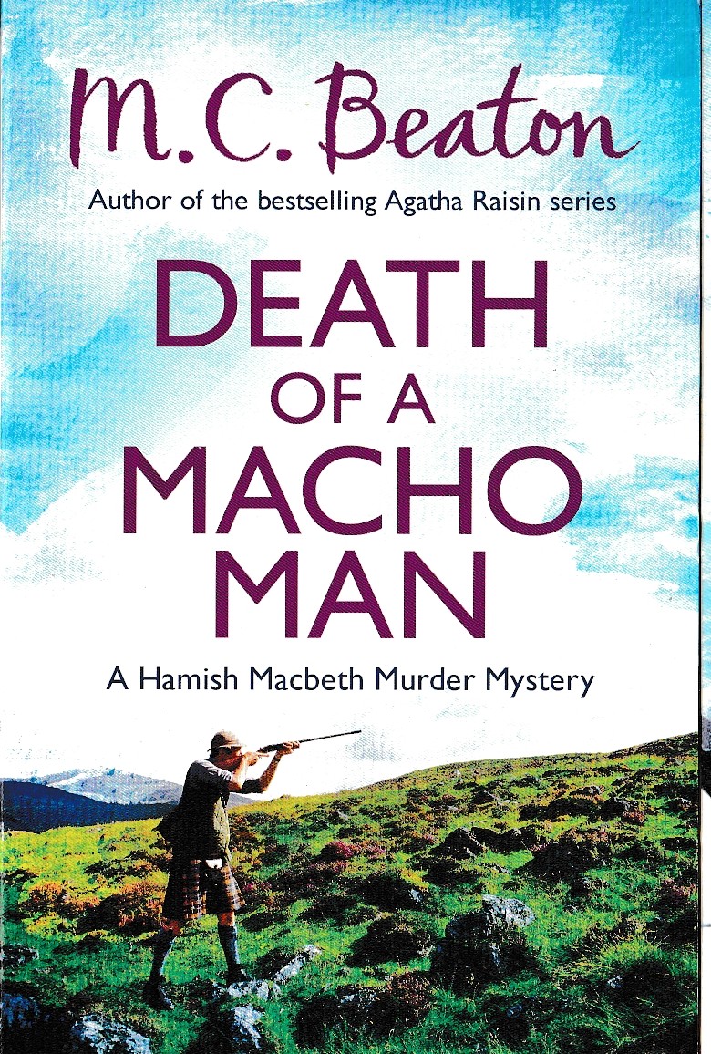 M.C. Beaton  HAMISH MACBETH. Death of a Macho Man front book cover image