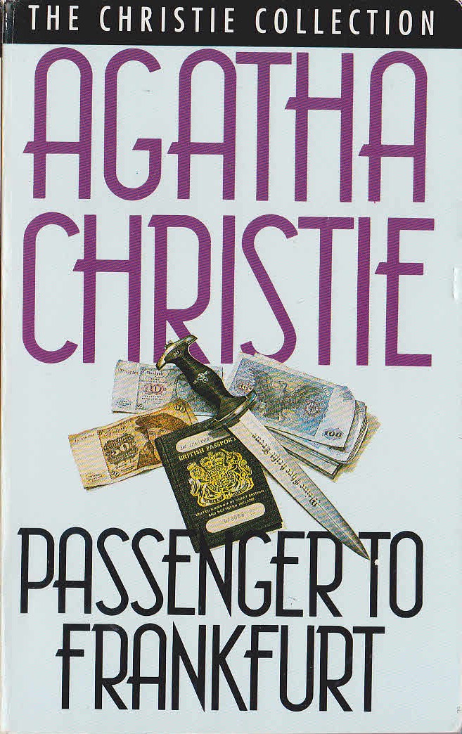 Agatha Christie  PASSENGER TO FRANKFURT front book cover image
