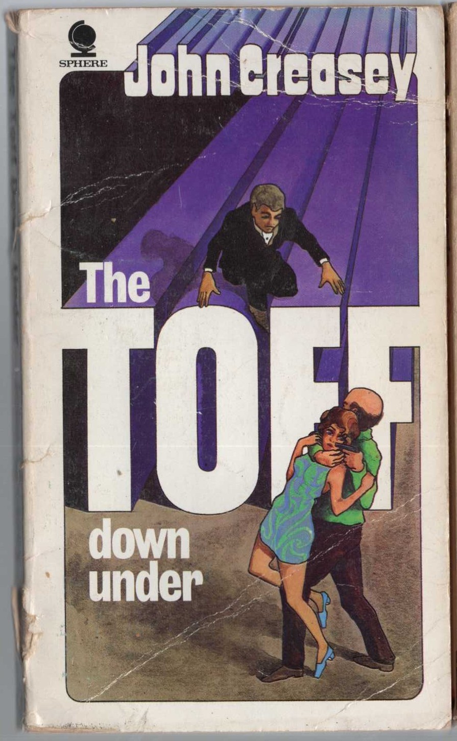 John Creasey  THE TOFF DOWN UNDER front book cover image