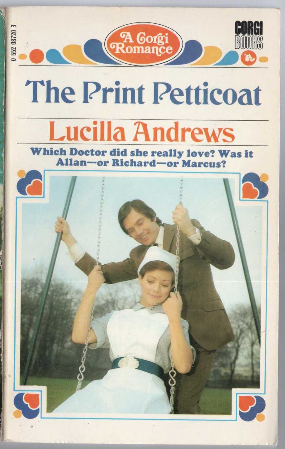 Lucilla Andrews  THE PRINT PETTICOAT front book cover image