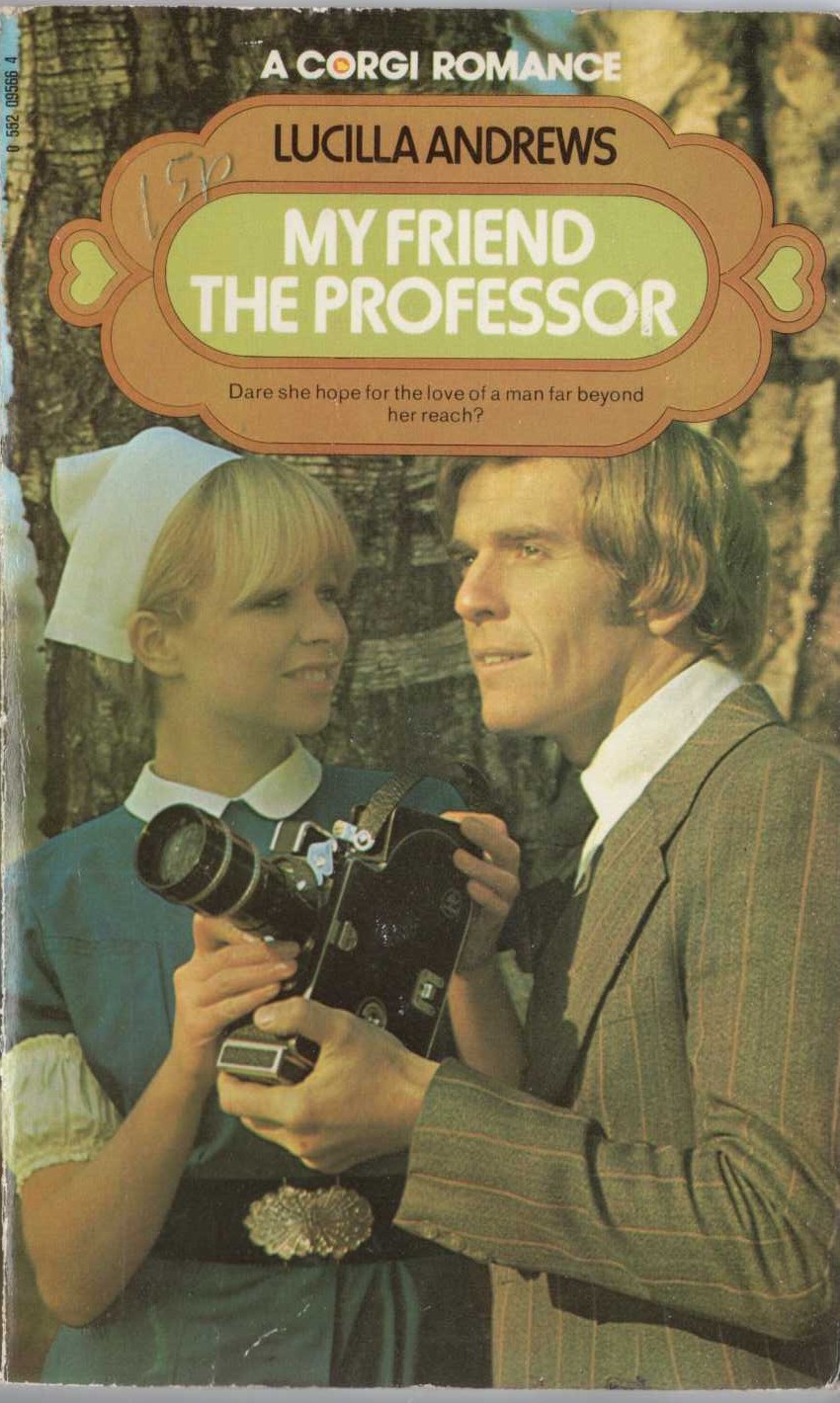 Lucilla Andrews  MY FRIEND THE PROFESSOR front book cover image