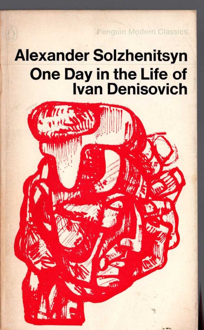 Alexander Solzhenitsyn  ONOE DAY IN THE LIFE OF IVAN DENISOVICH front book cover image