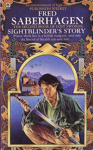 Fred Saberhagen  THE SECOND BOOK OF LOST SWORDS: SIGHTBLINDER'S STORY front book cover image