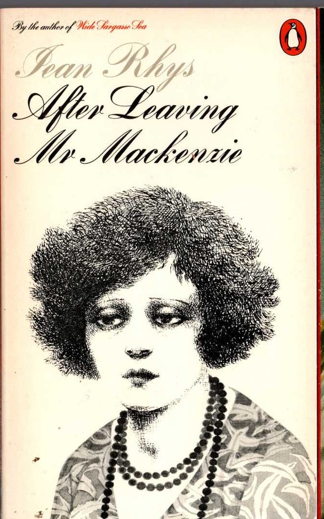 Jean Rhys  AFTER LEAVING MR MACKENZIE front book cover image