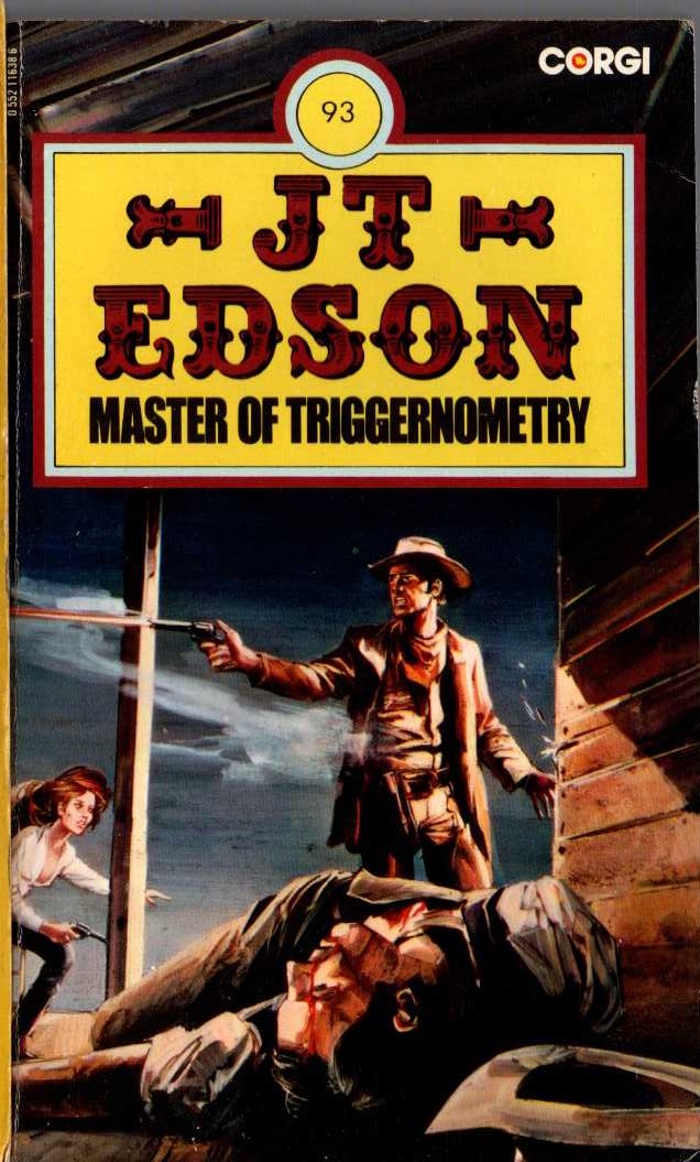 J.T. Edson  MASTER OF TRIGGERNOMETRY front book cover image