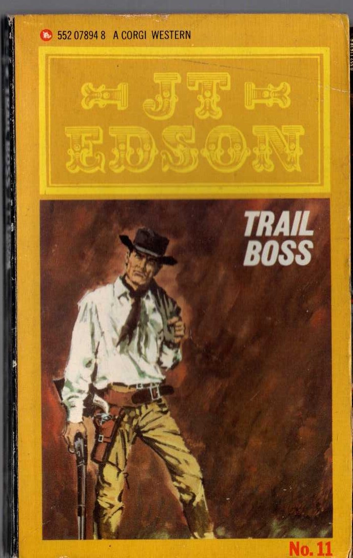 J.T. Edson  TRAIL BOSS front book cover image