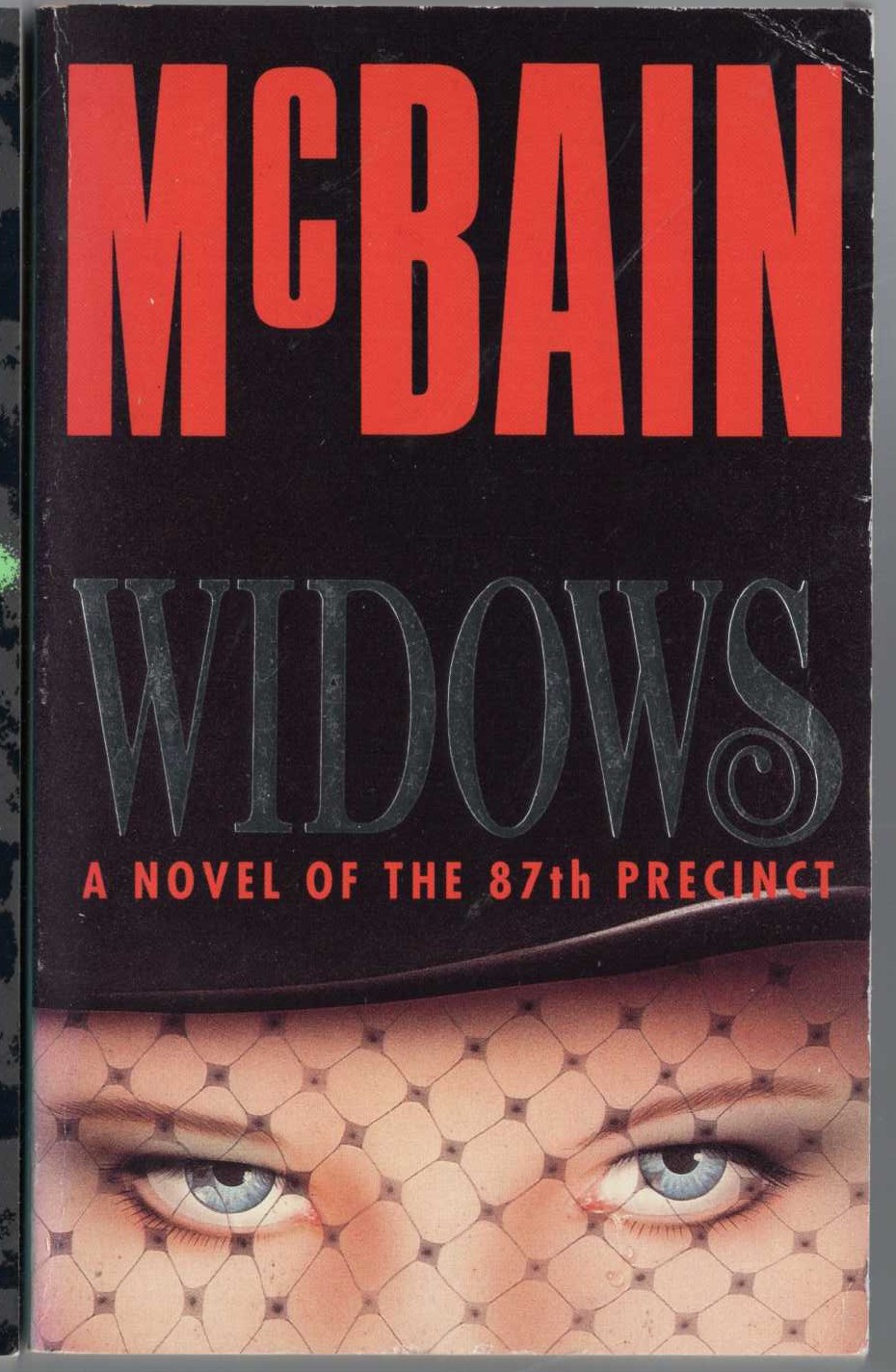 Ed McBain  WIDOWS front book cover image