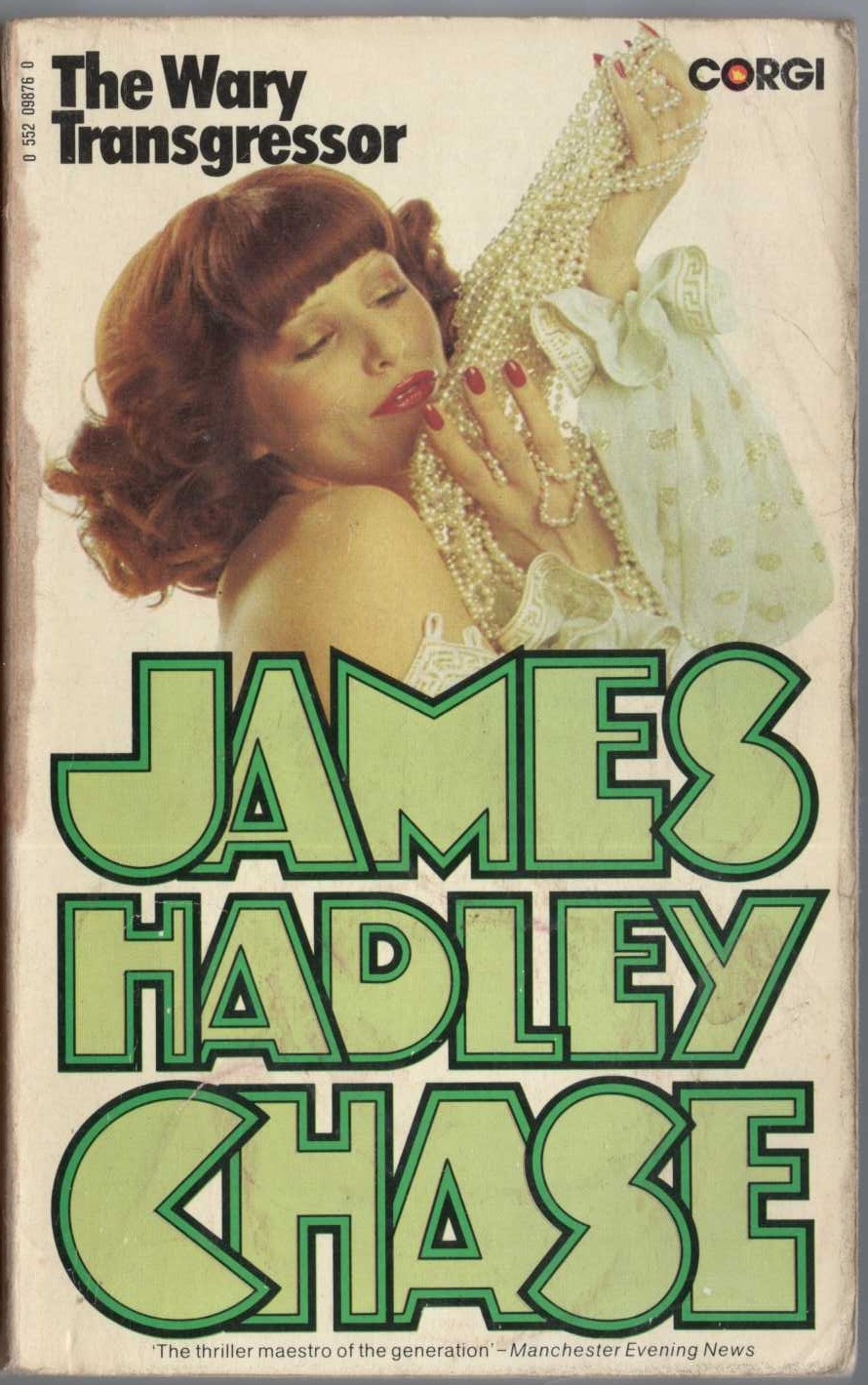 James Hadley Chase  THE WARY TRANSGRESSOR front book cover image