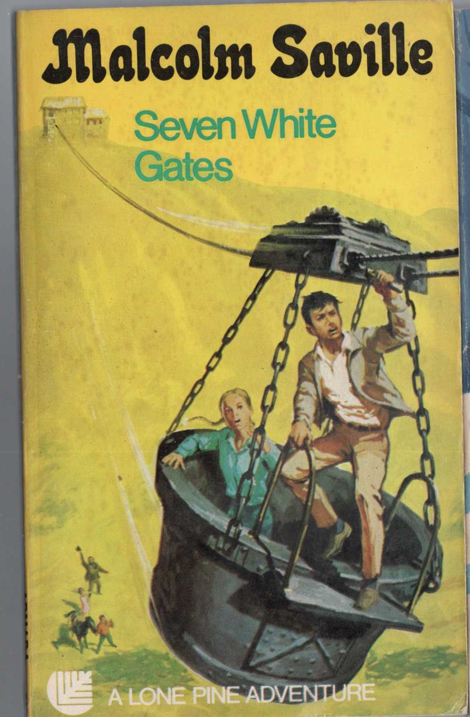 Malcolm Saville  SEVEN WHITE GATES front book cover image