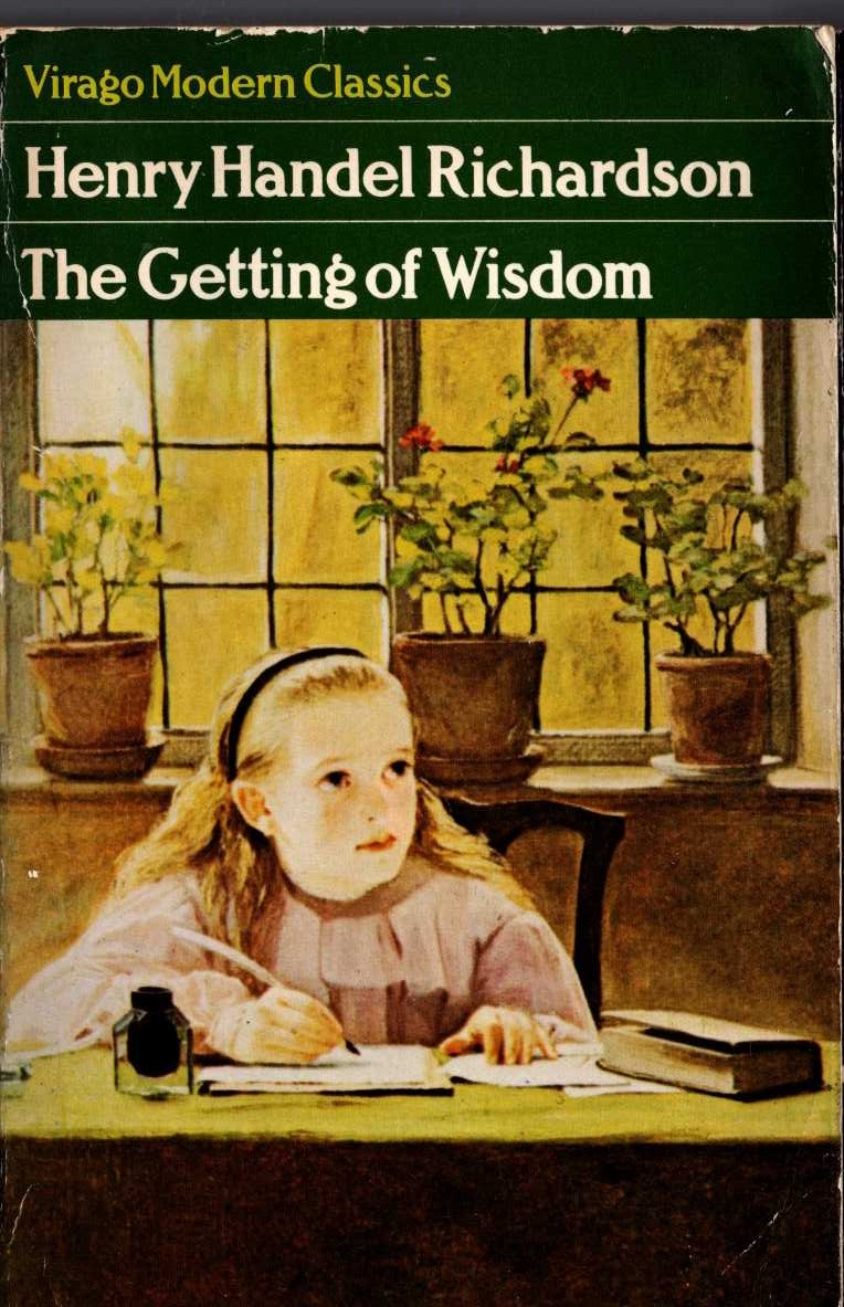 Henry Handel Richardson  THE GETTING OF WISDOM front book cover image
