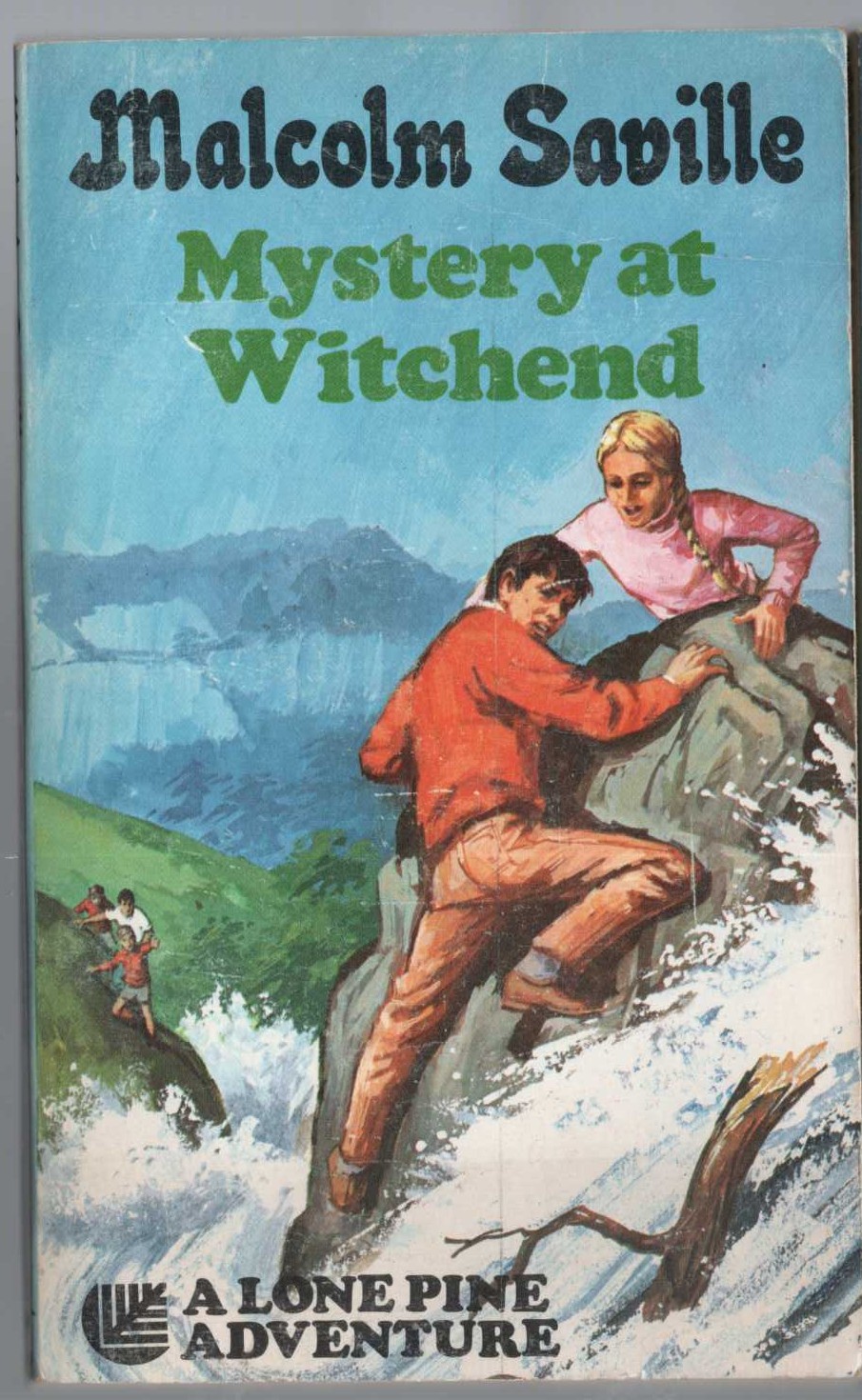 Malcolm Saville  MYSTERY AT WITCHEND front book cover image