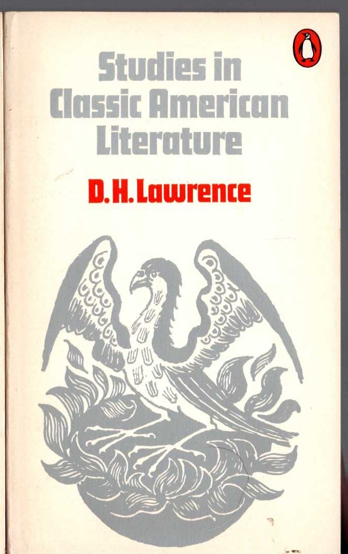 D.H. Lawrence  STUDIES IN CLASSIC AMERICAN LITERATURE front book cover image