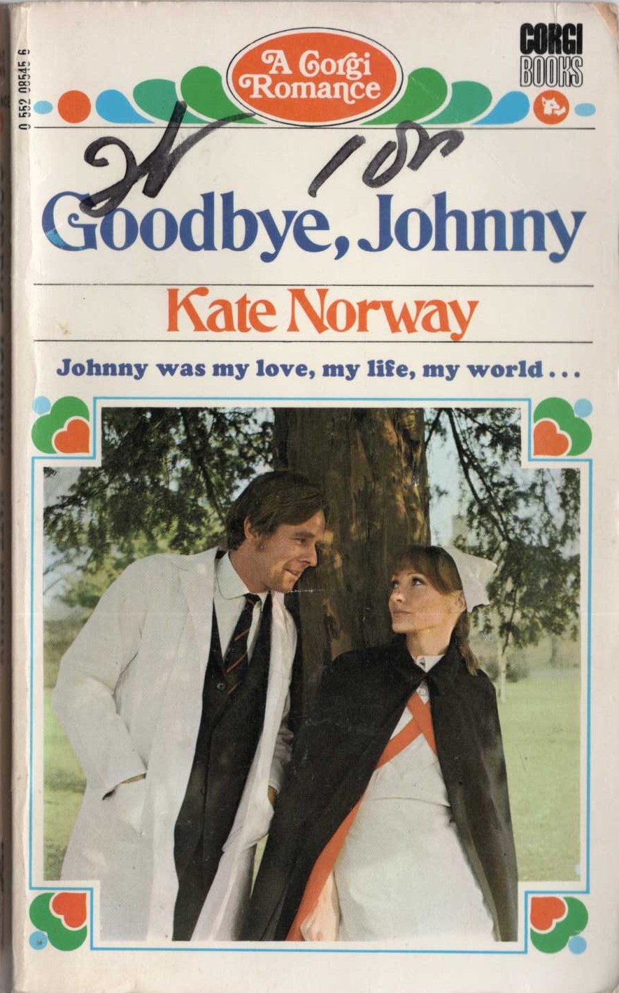 Kate Norway  GOODBYE, JOHNNY front book cover image
