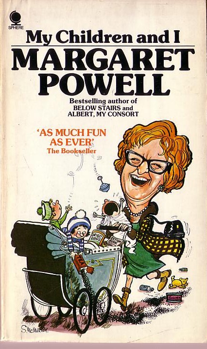 Margaret Powell  MY CHILDREN AND I front book cover image