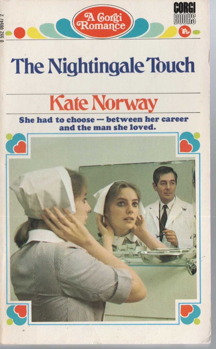 Kate Norway  THE NIGHTINGALE TOUCH front book cover image