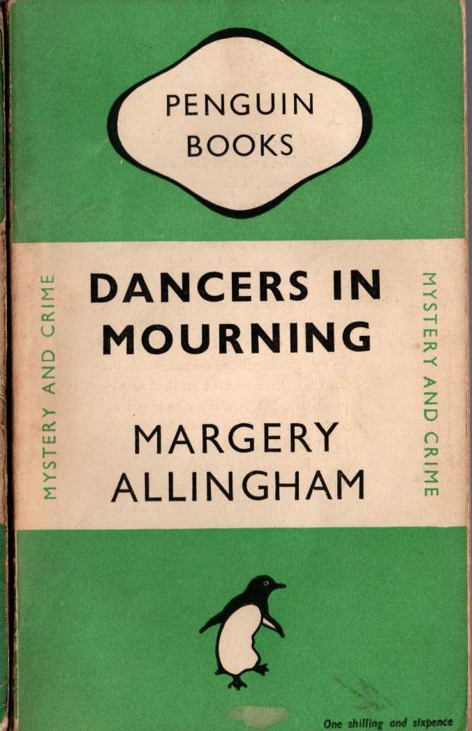 Margery Allingham  DANCERS IN MOURING front book cover image