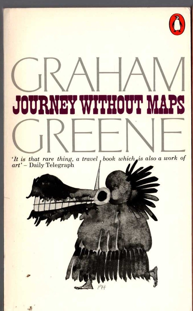 Graham Greene  JOURNEY WITHOUT MAPS front book cover image