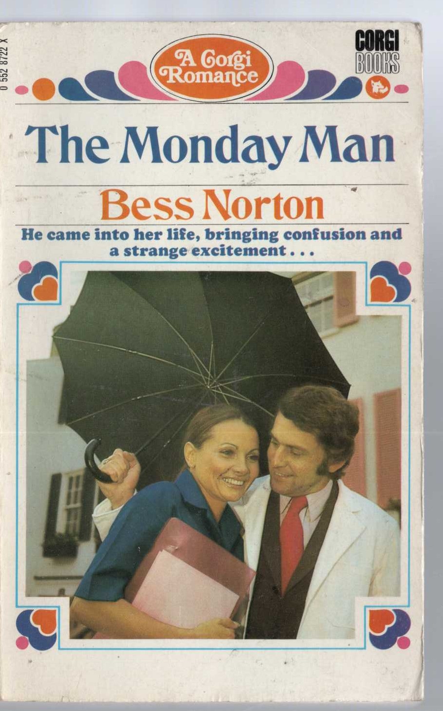 Bess Norton  THE MONDAY MAN front book cover image