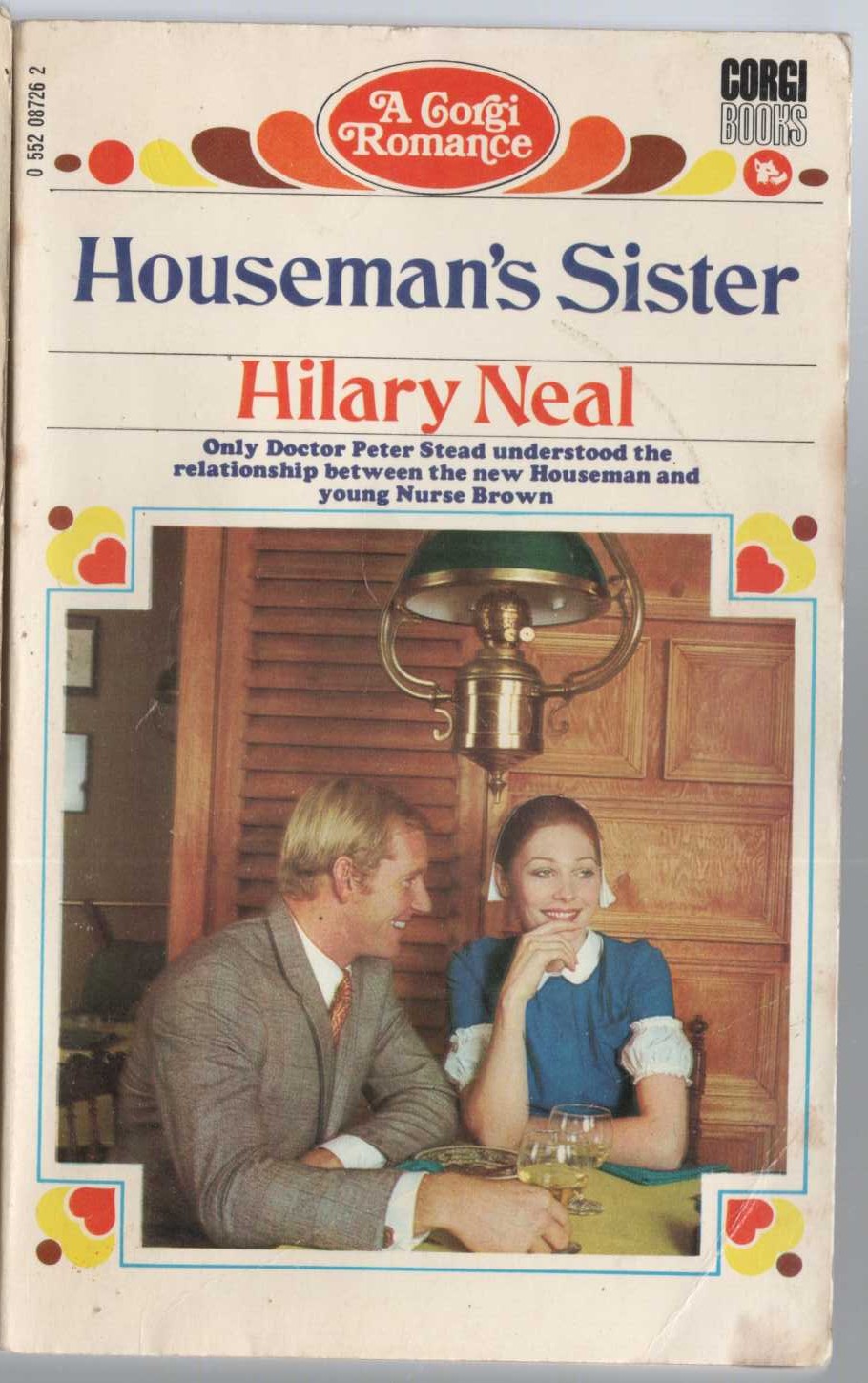 Hilary Neal  HOUSEMAN'S SISTER front book cover image