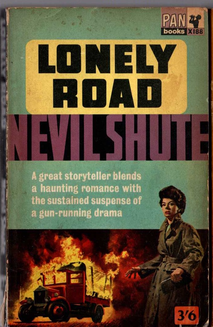 Nevil Shute  LONELY ROAD front book cover image