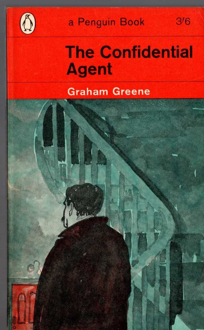 Graham Greene  THE CONFIDENTIAL AGENT front book cover image
