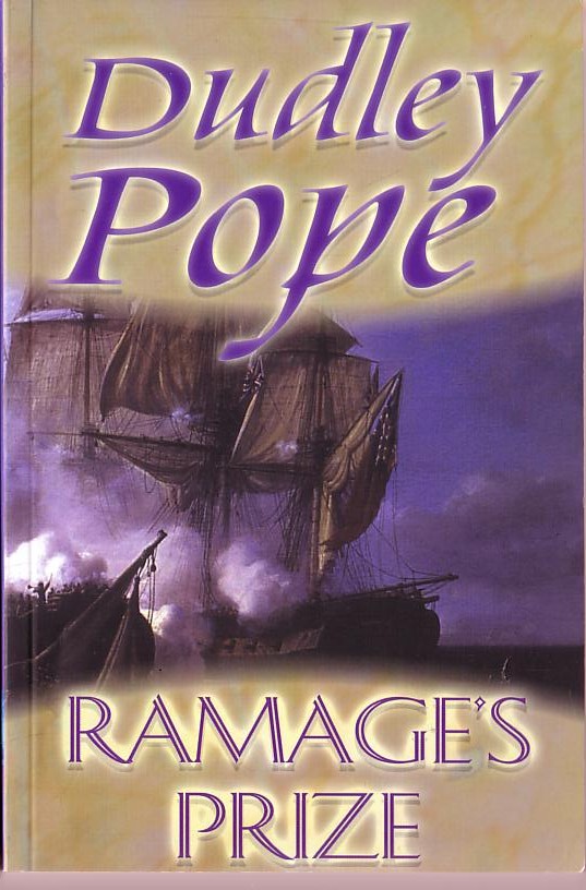 Dudley Pope  RAMAGE'S PRIZE front book cover image