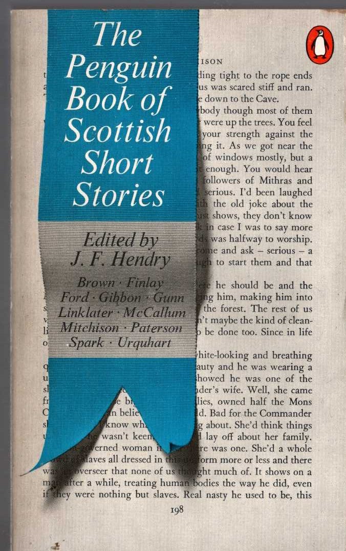 J.F. Hendry (edits) THE PENGUIN BOOK OF SCOTTISH SHORT STORIES front book cover image