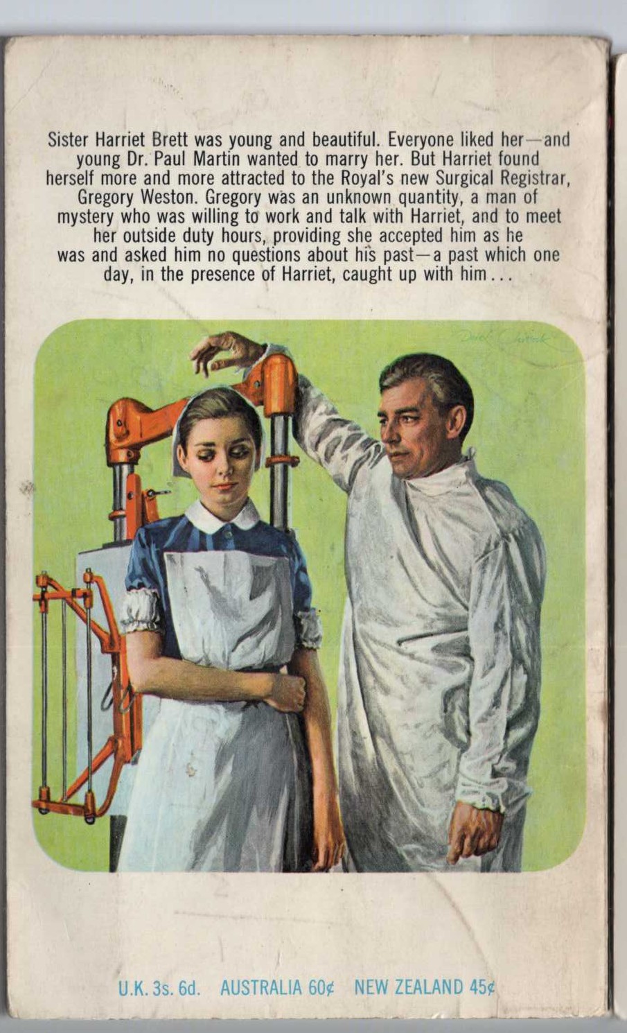 Sheila Brandon  CHILDREN'S WARD magnified rear book cover image