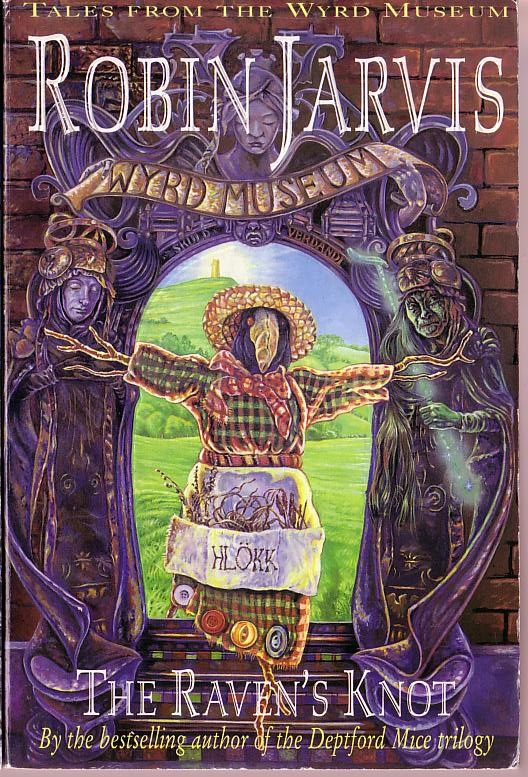 Robin Jarvis  THE RAVEN'S KNOT front book cover image