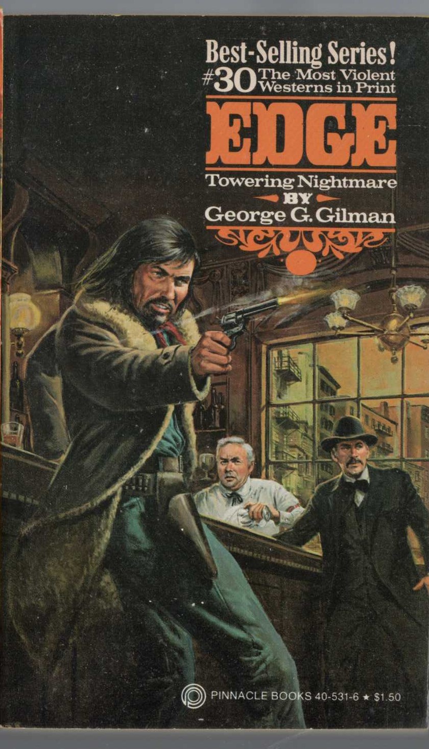 George G. Gilman  EDGE 30: TOWERING NIGHTMARE front book cover image