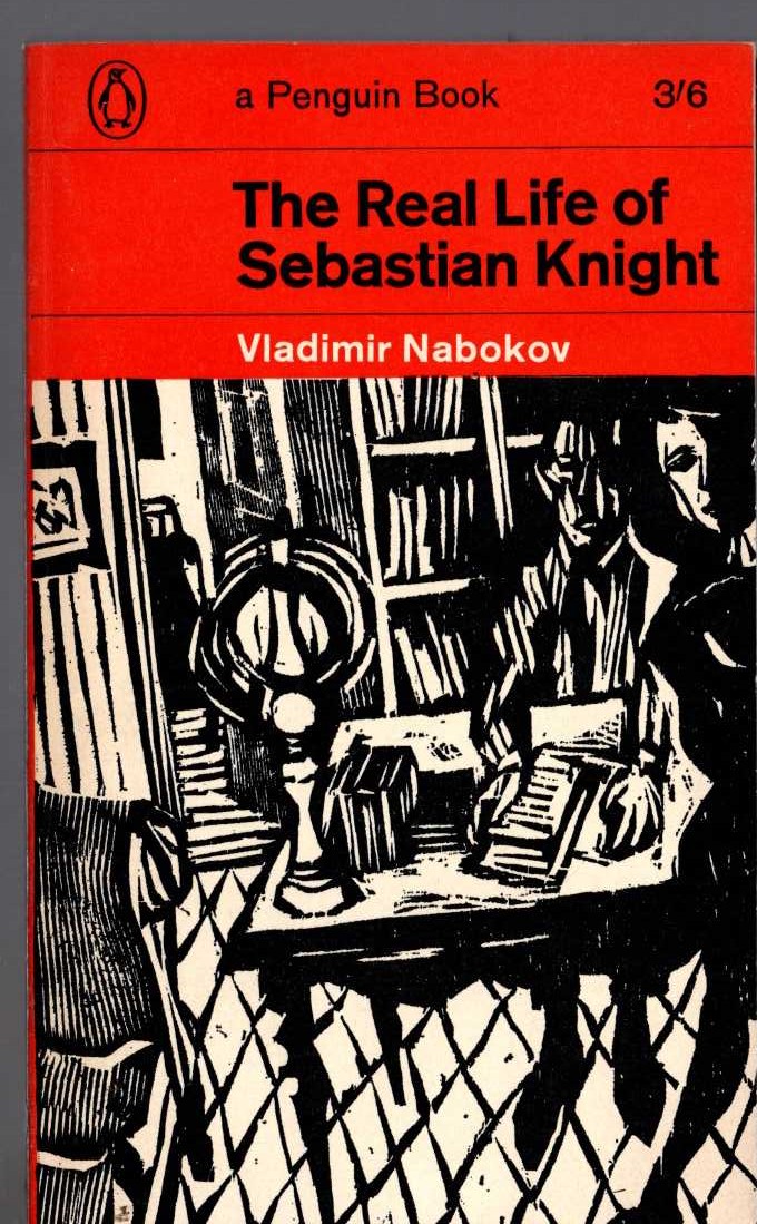 Vladimir Nabokov  THE REAL LIFE OF SEBASTIAN KNIGHT front book cover image