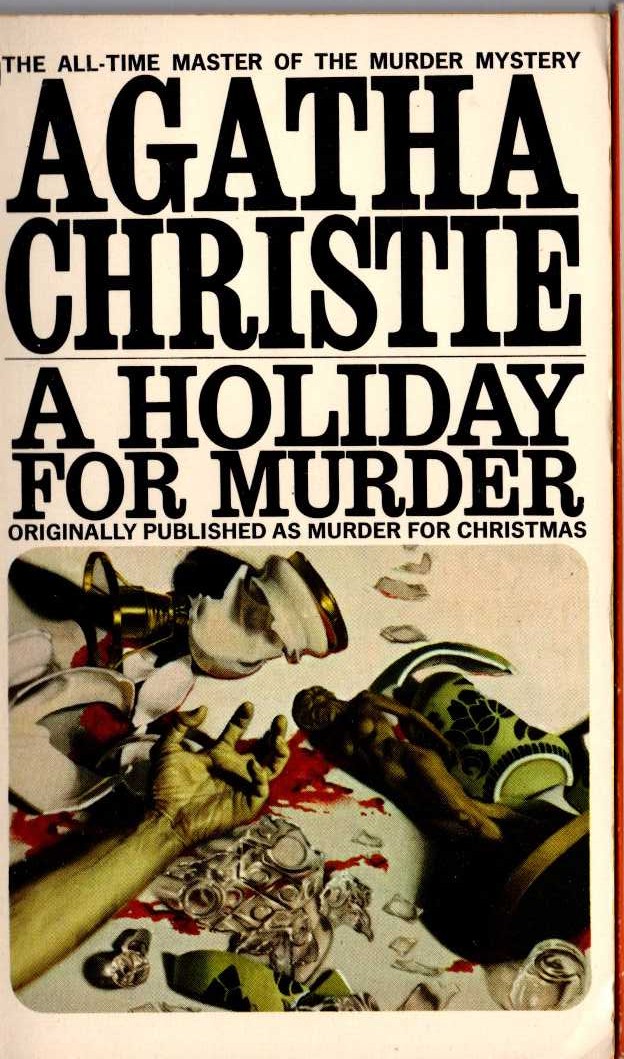 Agatha Christie  A HOLIDAY FOR MURDER front book cover image